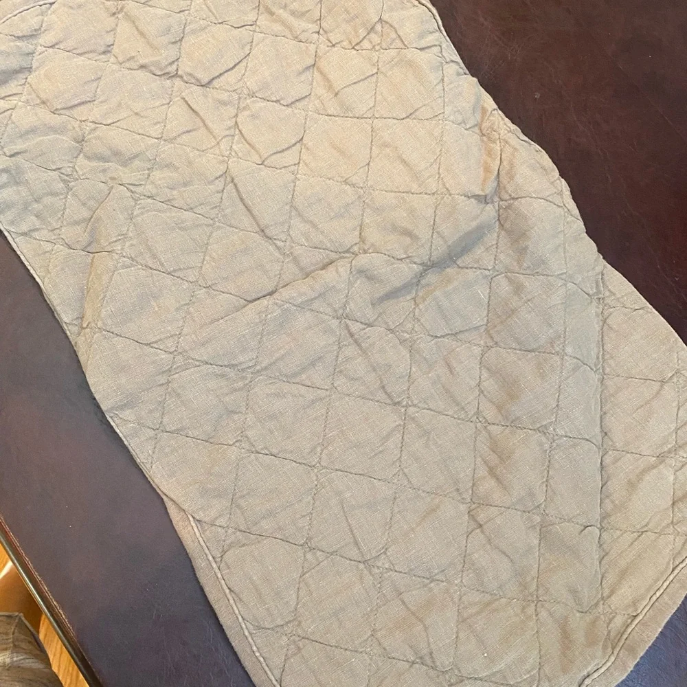 Two Restoration Hardware Lumbar Pillow Covers